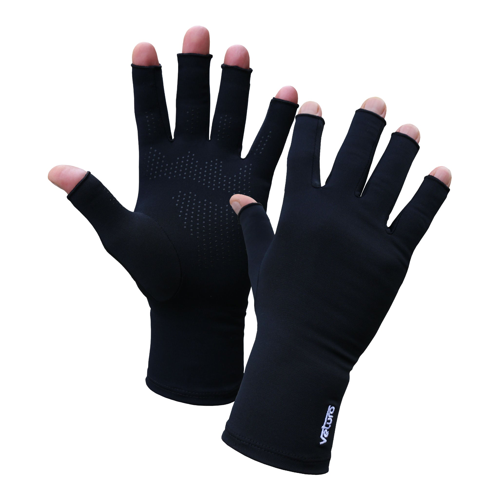 Pair of Compression Fingerless Arthritis Gloves