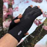 Versatile Fleece Open Finger Gloves All Year Round
