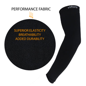 Fabric Details Arm Compression Sleeves for Men and Women