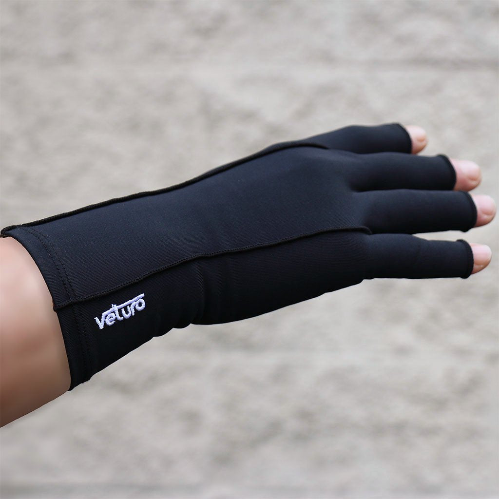Infrared Compression Arthritis Fingertip Gloves - Gloves for Therapy by Veturo