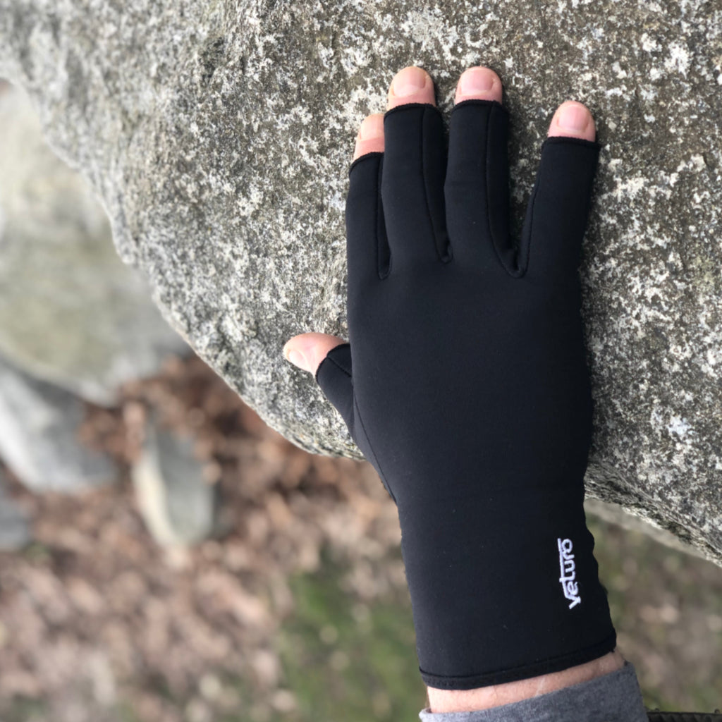 Infrared Fleece Open Finger Gloves Keep you Going