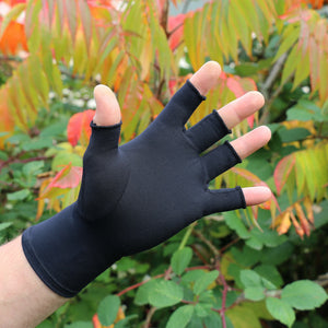 Compression Arthritis Half Finger Gloves Infrared Therapy Pain