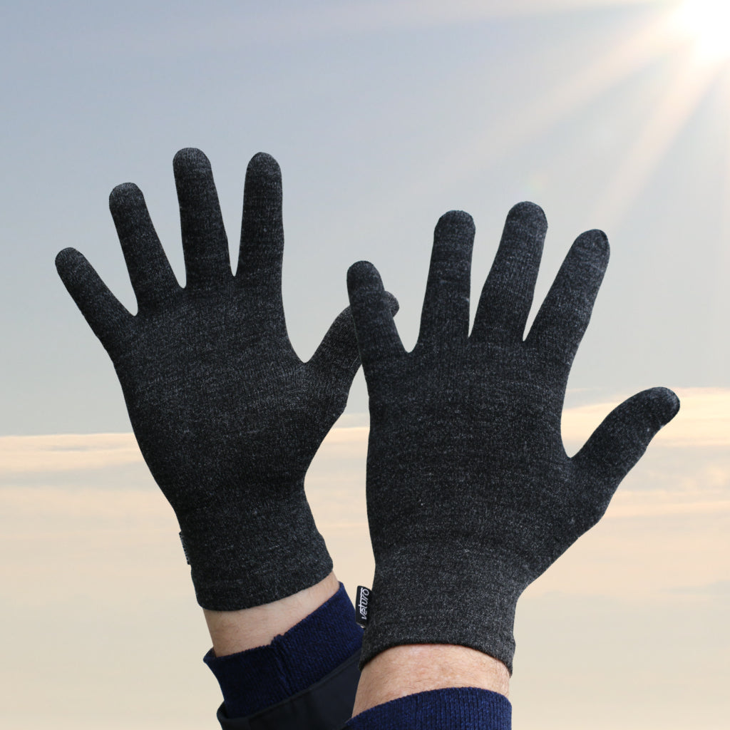 3D Knit Infrared Circulation Full Finger Gloves  for Men and Women
