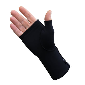 Infrared Fingerless Mitten Gloves - Hand & Wrist Support - Gloves for Therapy by Veturo