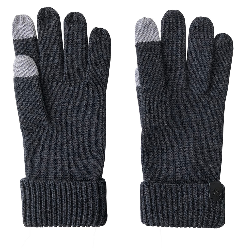 Men's Merino Wool Gloves Touchscreen - 100% Pure Wool Keep Hands Warm