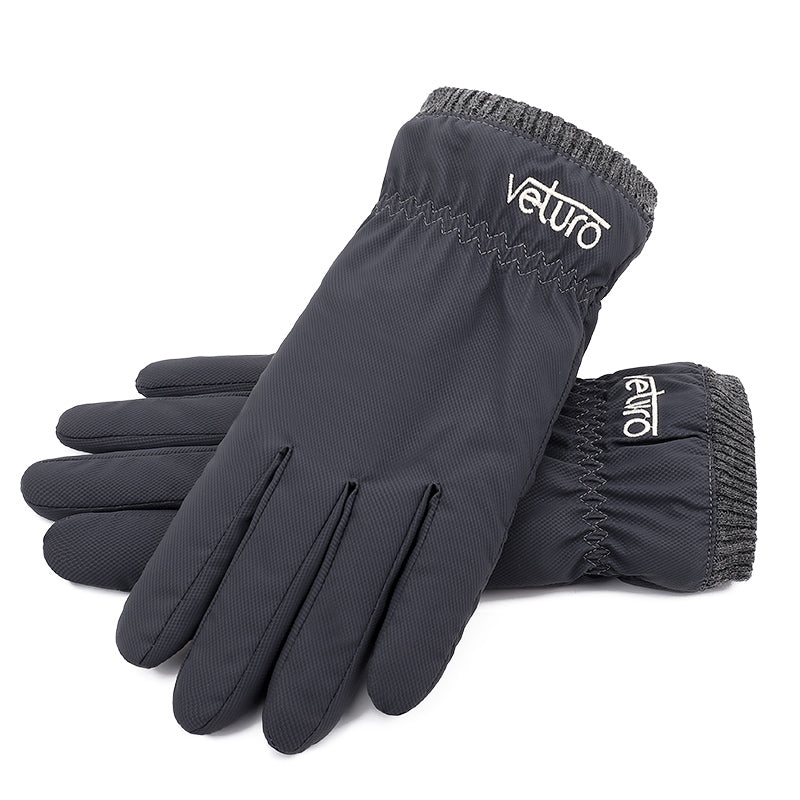 Grey Keep Warm – Thermal by Gloves for Therapy Insulated Fleece Gloves Softshell Hands Veturo -