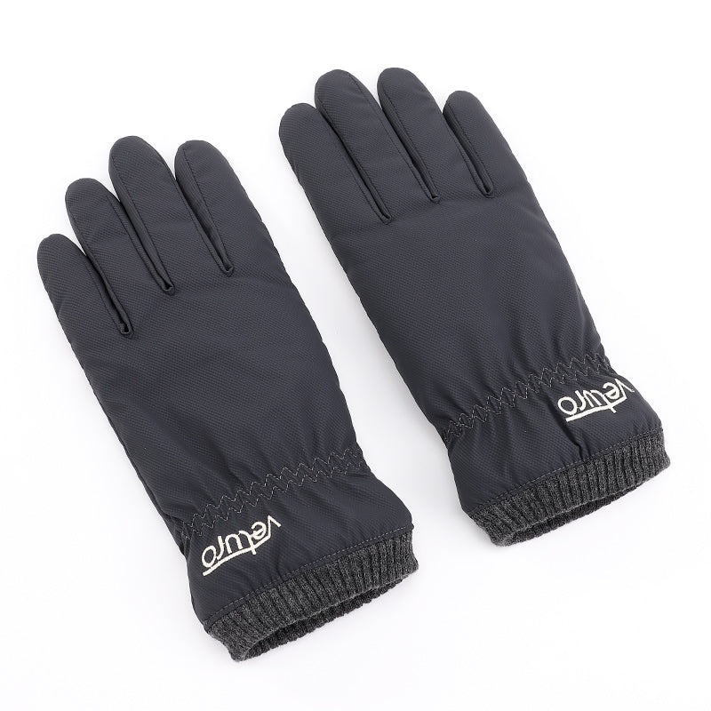 Fleece Thermal Insulated Keep Gloves Warm Veturo - Softshell Hands Gloves for Therapy by – Grey