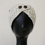 Infrared Knit Lined Wool Headband Covers Ears